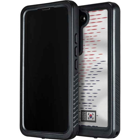 South Korea Soccer Flag Galaxy S23 Plus Waterproof Case